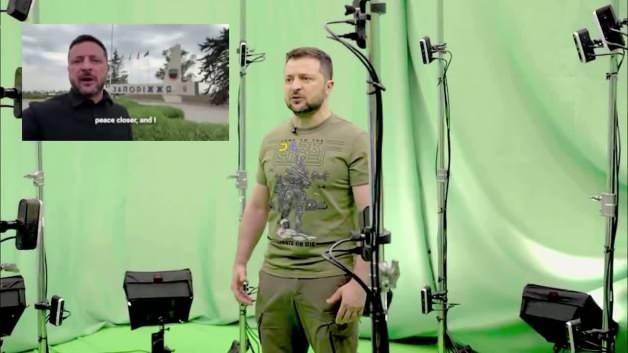 Savaşın değil stüdyonun ortasında: Zelenski'nin cephe videoları sahte mi?