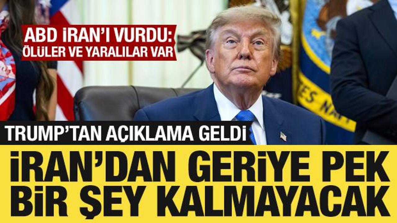 ABD ordusu: İran'a saldırılar tamamlandı!