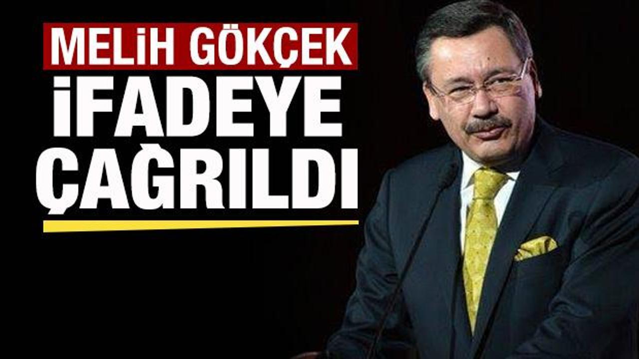 Son dakika: Melih Gökçek ifadeye çağrıldı