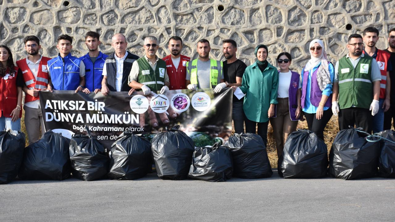 Dünya Temizlik Günü'nde Şırnak'tan atıksız dünya mesajı