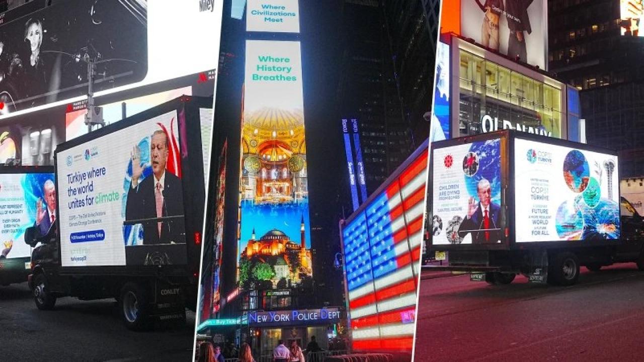 Times Meydanı'na Erdoğan mührü: İşte New York'u titreten o tarihi manifesto!
