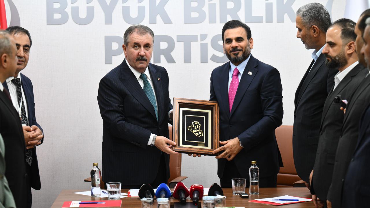 BBP lideri Destici Irak heyetiyle görüştü: Gündem Kalkınma Yolu ve terörle mücadele