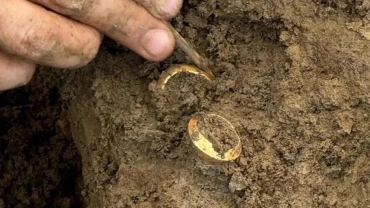 Tarlada bulundu, 2 bin yıllık tarih ortaya çıktı! Altın yüzüklerin sırrı herkesi şaşırttı