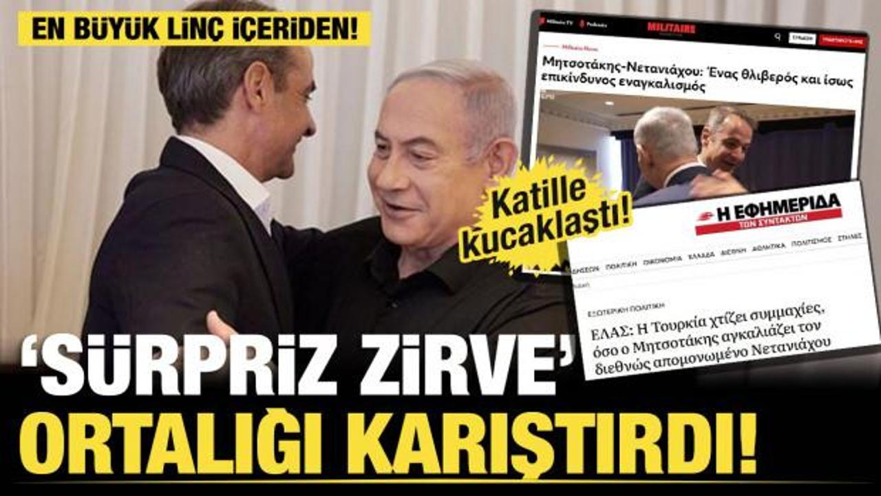 Netanyahu kucaklaşması Atina’yı böldü: “Dünya dışlıyor, siz sarılıyorsunuz”