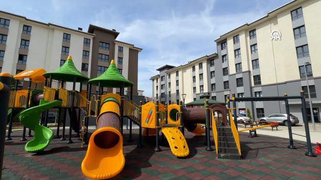 "Kiralık Sosyal Konut Projesi"nde İstanbul'daki örnek daireler tanıtıldı