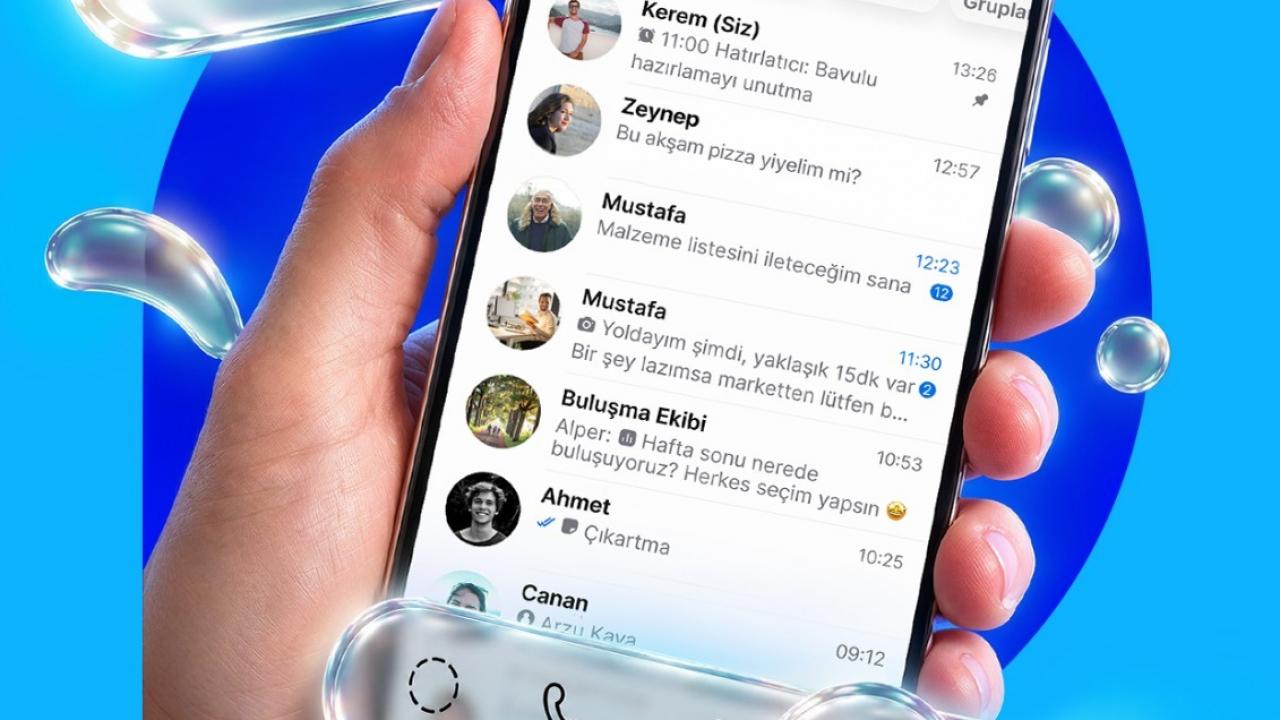 BiP’ten iPhone için bir yenilik daha: Liquid Glass deneyimi