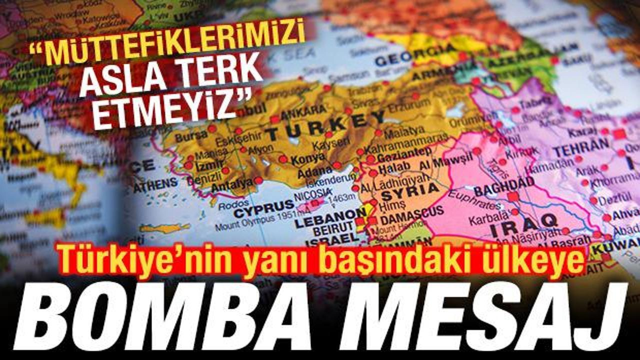 Trump'tan Türkiye'nin yanı başındaki ülkeye mesaj: Müttefiklerimizi asla terk etmeyiz!