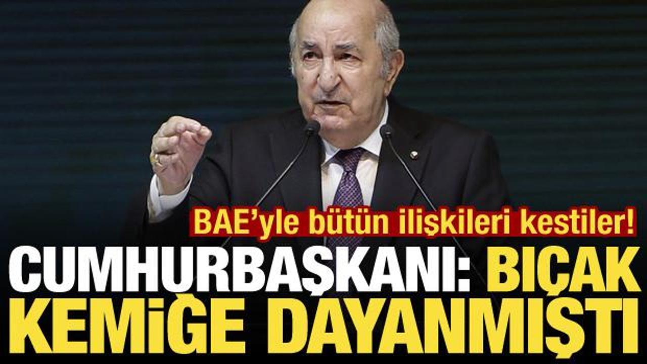BAE ile bütün ilişkileri kestiler! Cumhurbaşkanı: Bıçak kemiğe dayanmıştı