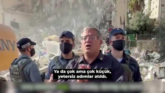 Ben-Gvir, Doğu Kudüs'te Filistinlilere ait binanın yıkımına katılıp buldozerde poz verdi