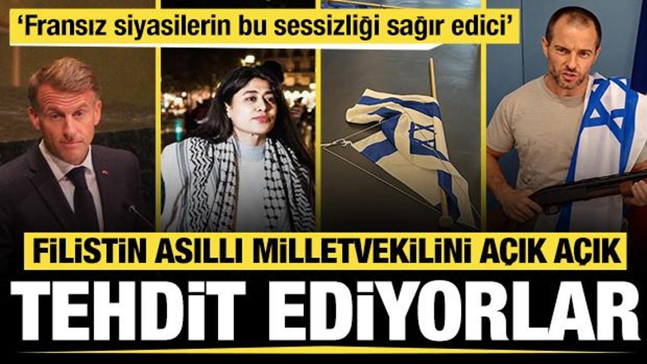 Filistin asıllı milletvekilini açık açık tehdit ediyorlar: 'Bu sessizlik sağır edici'