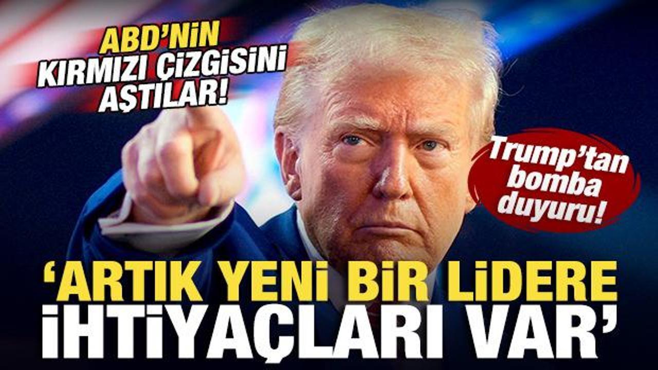 Trump'tan bomba duyuru! Zelenski'ye kötü haber: Artık yeni bir lidere ihtiyaçları var