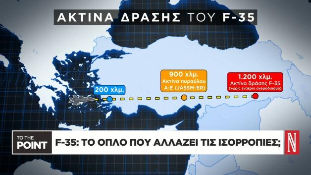 Yunan medyası: F-35'le yakıt ikmali yapmadan, Ankara ve İstanbul'u vurup dönebiliriz