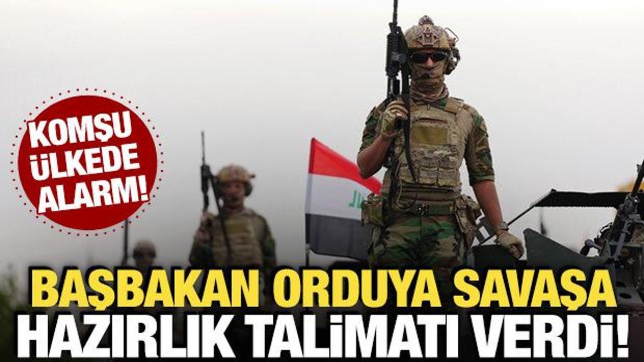 Komşu ülkede alarm! Başbakan orduya savaşa hazırlık talimatı verdi