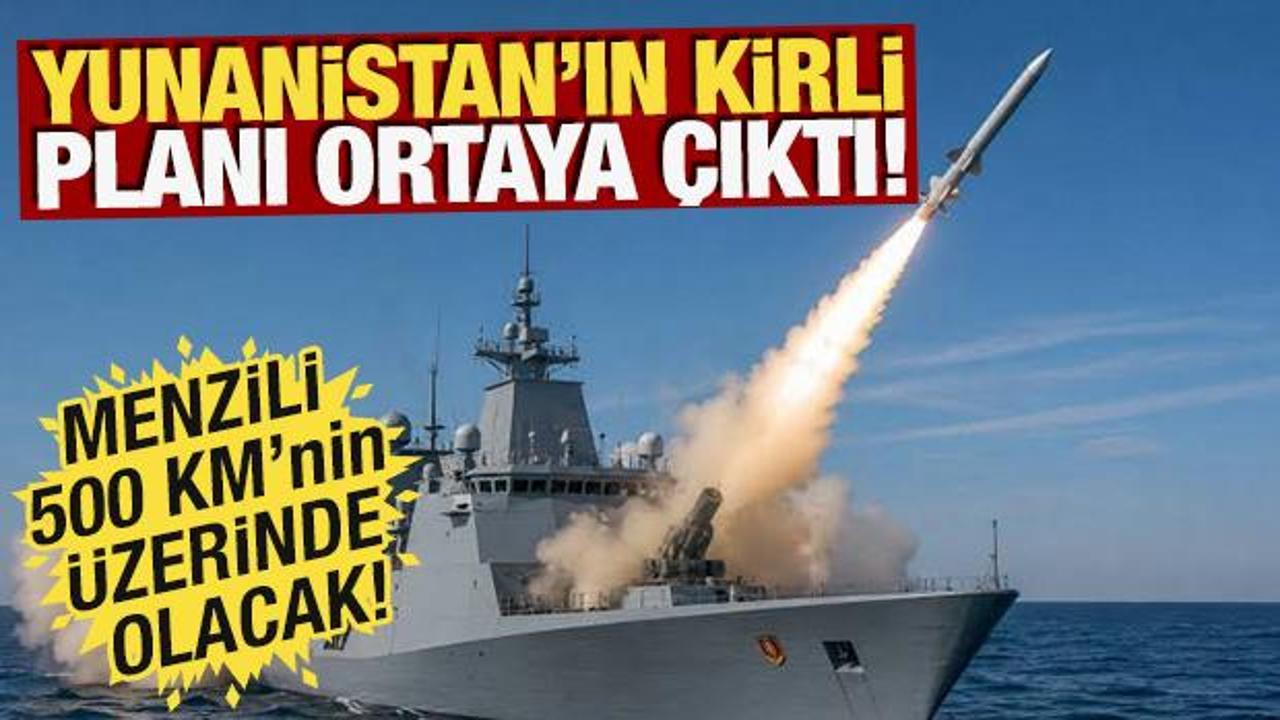 Yunanistan'ın kirli planı ortaya çıktı! İsrail ile ortak üretecekler