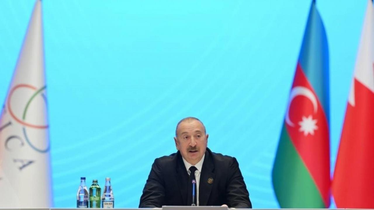 CICA Zirvesi Bakü'de başladı! Aliyev'den önemli mesajlar