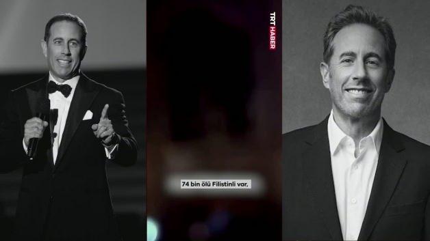 İsrail destekçisi Siyonist komedyen Jerry Seinfeld'e büyük tepki