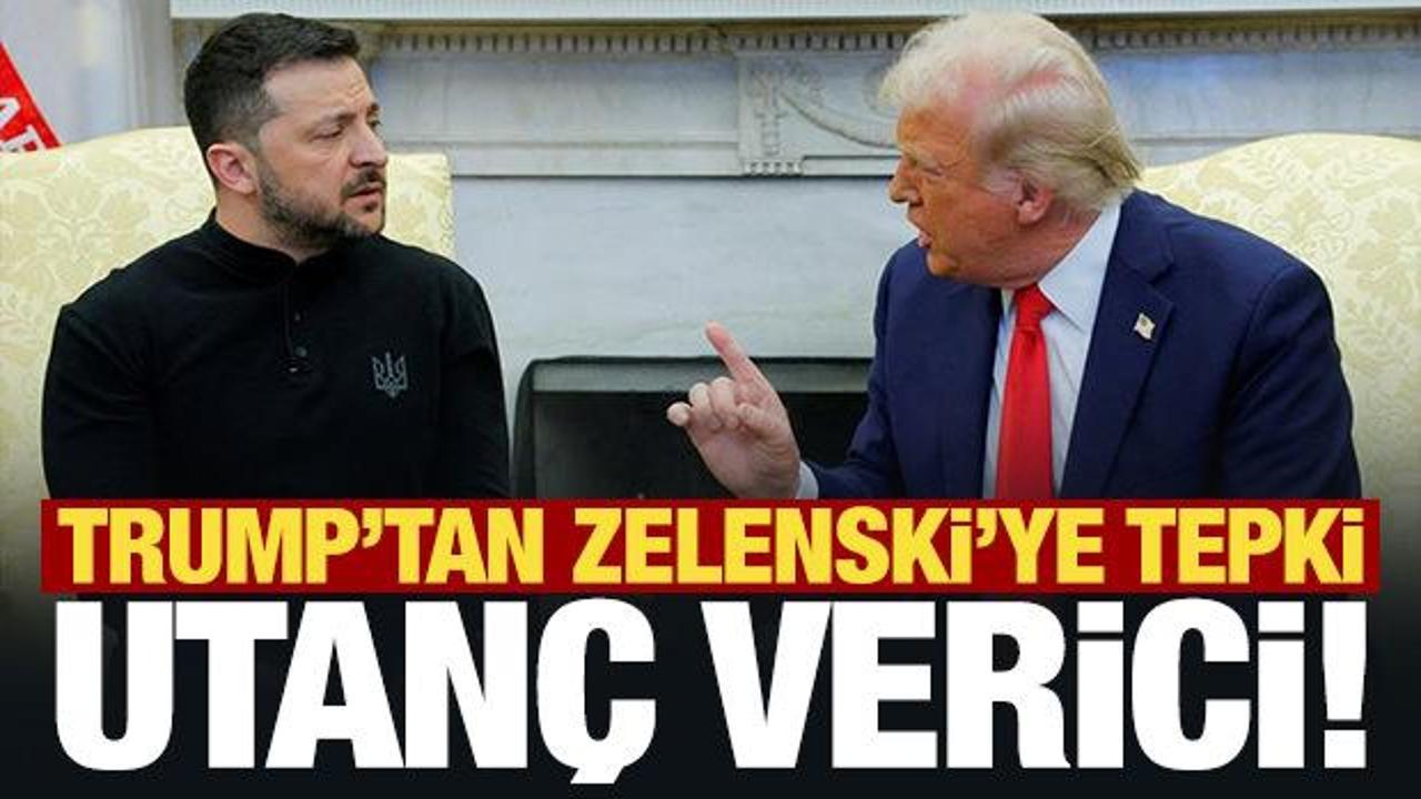 Trump'tan Zelenski'ye tepki: Putin ile çalışmak daha kolay
