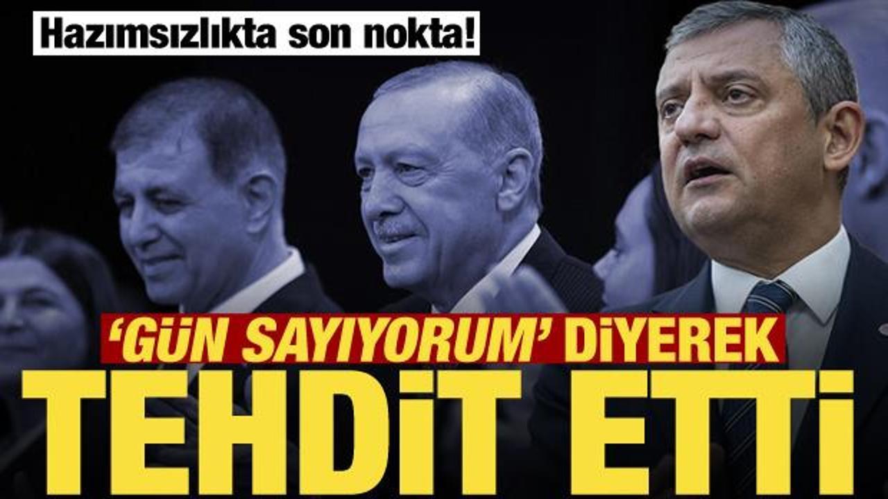 Özgür Özel bu sefer açıkça Tugay'ı tehdit etti: Burnundan fitil fitil getireceğim