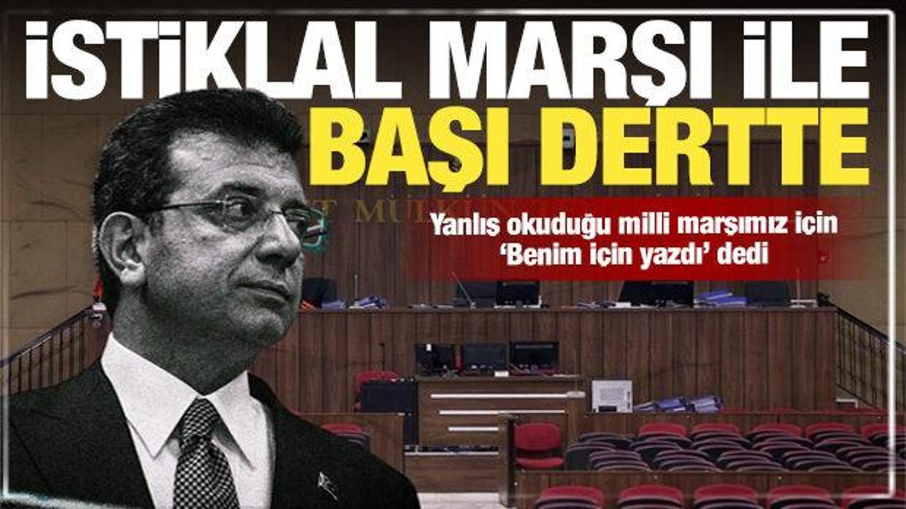 İmamoğlu’nun İstiklal Marşı ile imtihanı: Her okuması ayrı bir skandal