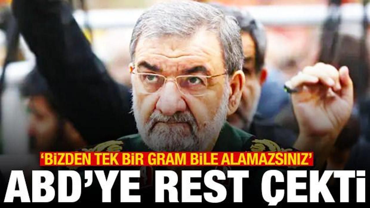 ABD'ye rest: İran'dan 1 gram bile uranyum çıkarılmayacak