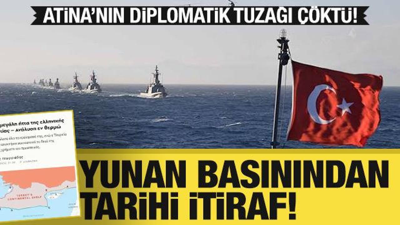 Yunan medyasından tarihi itiraf: Türkiye Doğu Akdeniz’de Yunanistan’ı hezimete uğrattı
