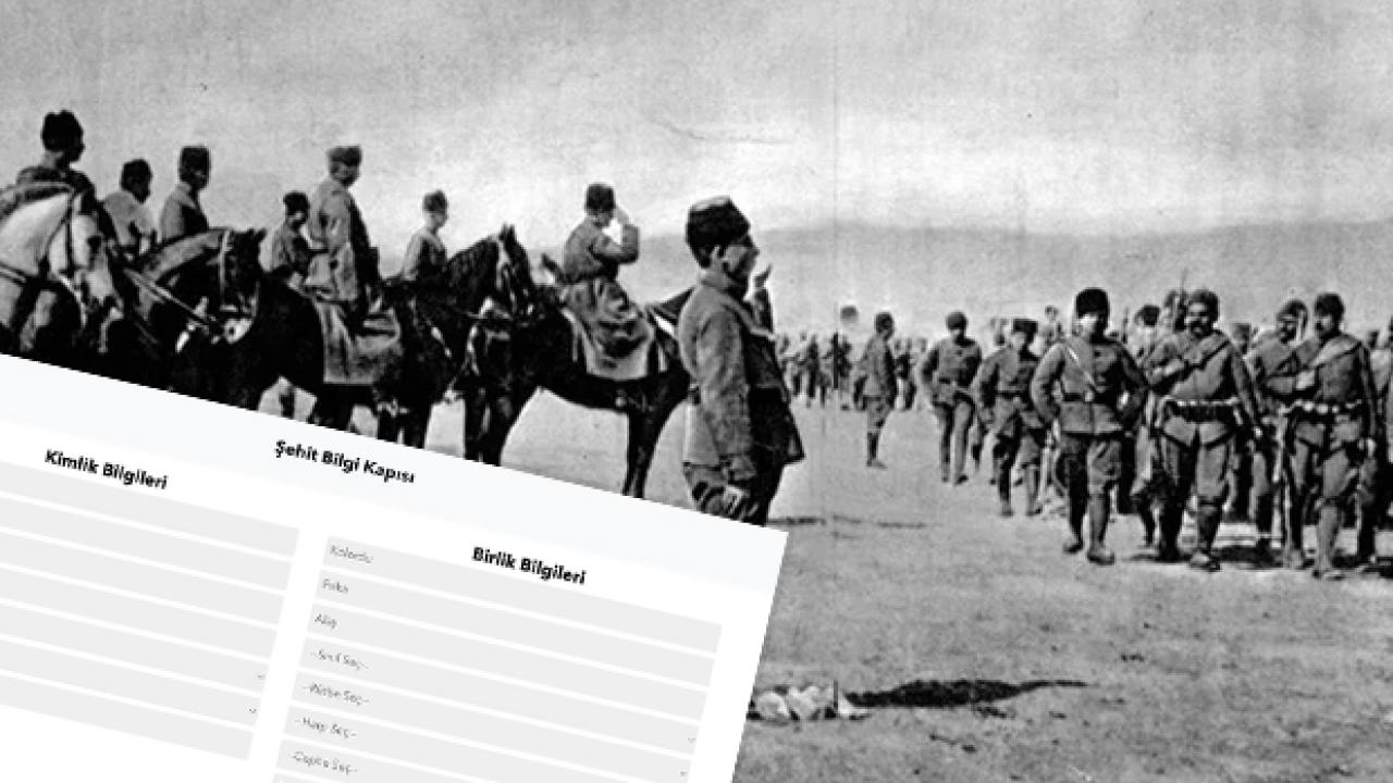 "Dedem nerede şehit oldu?": İşte MSB şehit bilgi kapısı sorgulama ekranı!