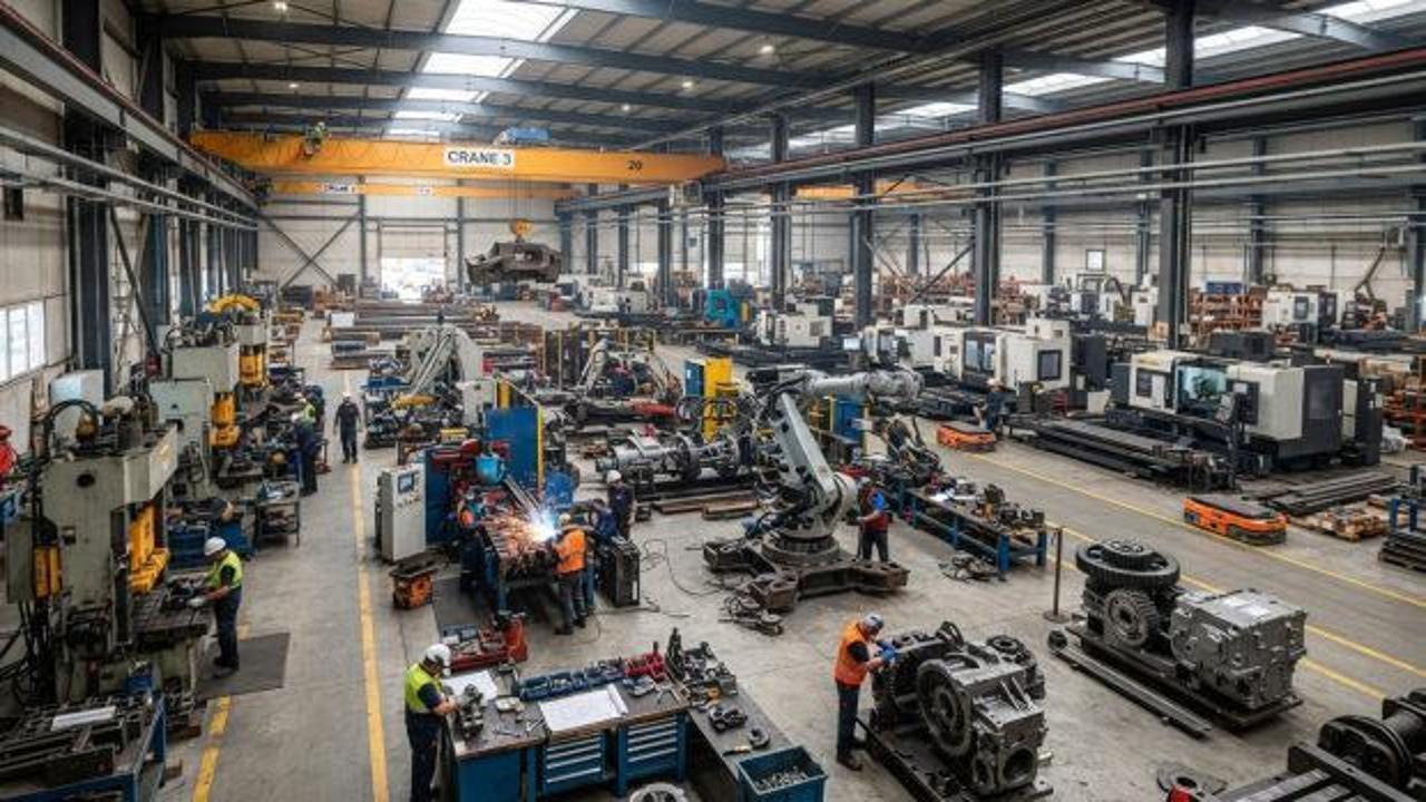 Türkiye'nin 9 aylık makine ihracatı 21,3 milyar dolarla rekor kırdı
