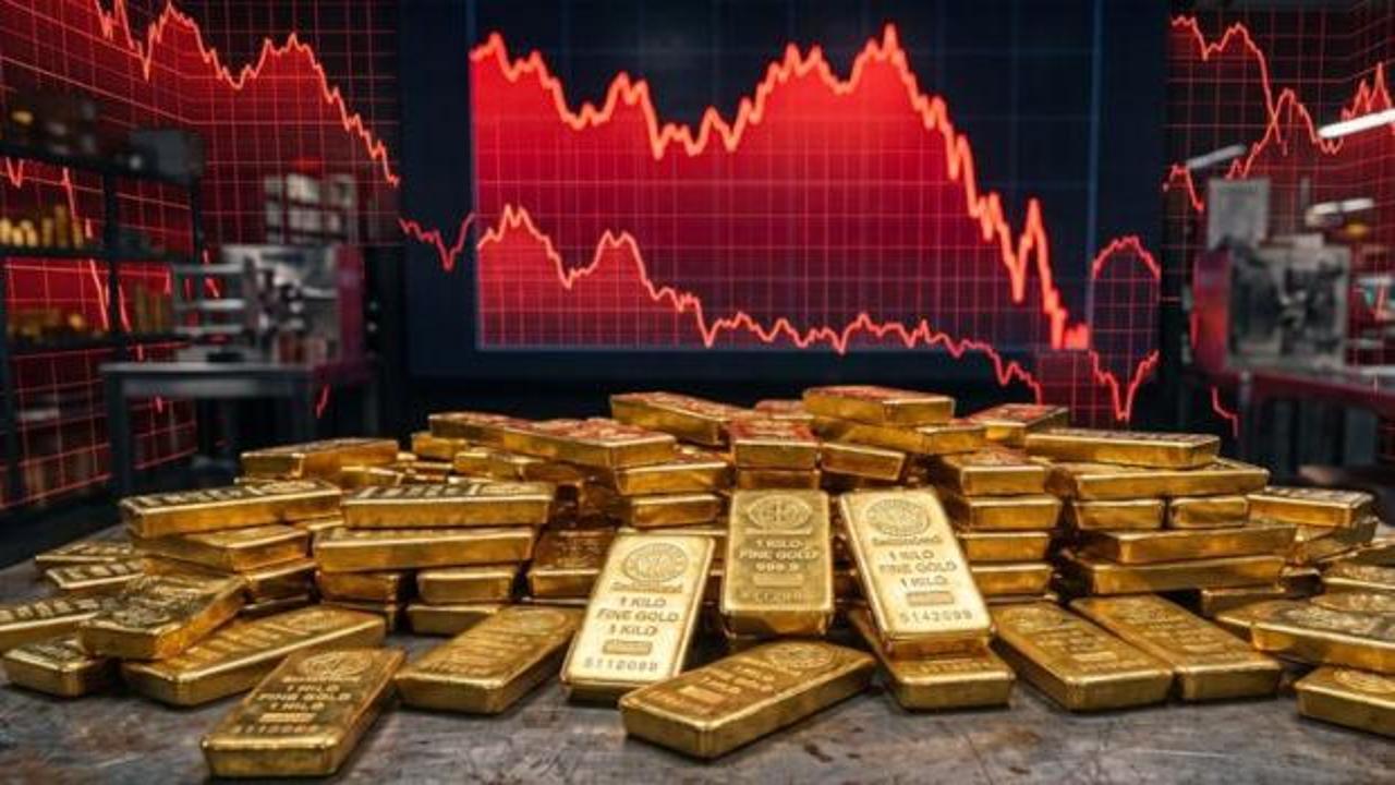 Altın fiyatları sert çakıldı! Para piyasalarında son durum