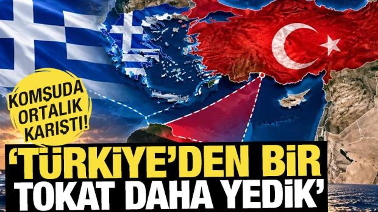 Yunanistan'da ortalık karıştı! Türkiye'den bir tokat daha yedik