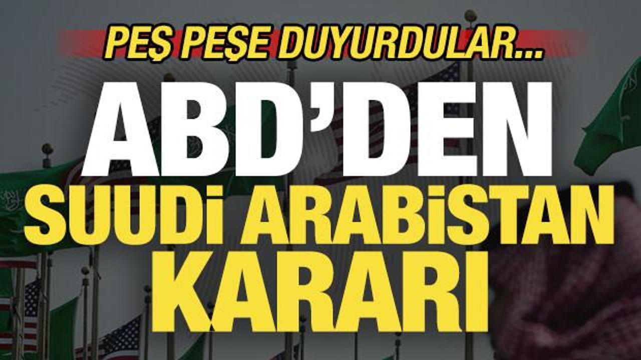 ABD'den son dakika Suudi Arabistan kararı! 'Ülkeyi terk edin' deyip duyurdular...