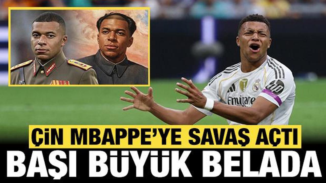 Çin devlet televizyonu Mbappe'yi hedef aldı: Diktatör demişti!