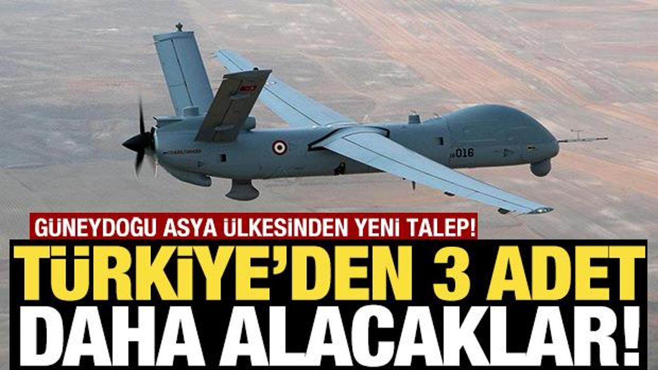 Asya ülkesinden yeni talep! Türkiye'den 3 adet daha alacaklar