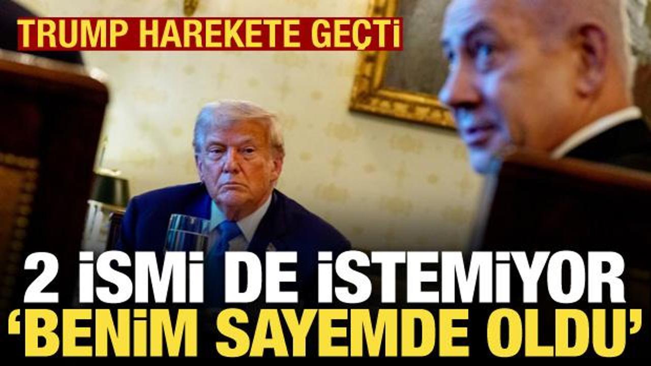 Trump 2 ismi istemiyor! "Netanyahu'yu ulusal birlik hükümetine zorlayacak"