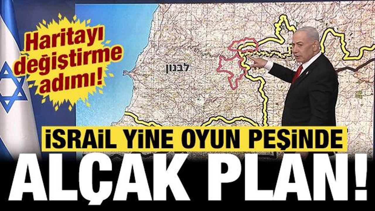 İsrail yine oyun peşinde: Alçak plan deşifre oldu! Haritayı değiştirecekler...